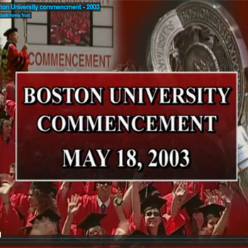 Boston University Commencement