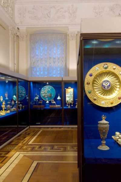 Exhibition venue, The State Hermitage Museum, St Petersburg, December 2009