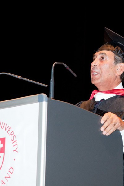 Speaking at the ceremony of Receiving Honorary Degree, Doctor of Humanities, Franklin University, Lugano, Switzerland May 2015