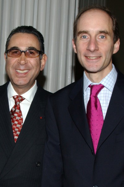 With Lord Adonis, former Parliamentary Under-Secretary (Department for Education and Skills). London 2005