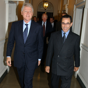 Somerset House Exhibition – Private Tour with President Clinton