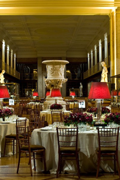 Dinner venue at The British Museum - January 2012