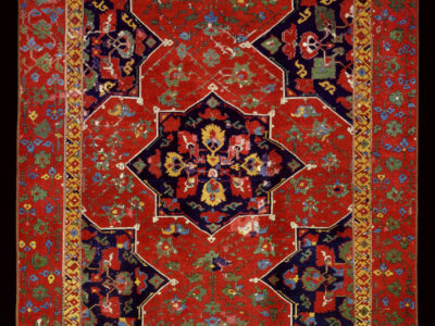 Carpet with Star Medallions, Ushak, western Anatolia, Turkey, late 15th or early 16th century