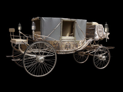 Landau Carriage, Bombay (Mumbai), India, 1915