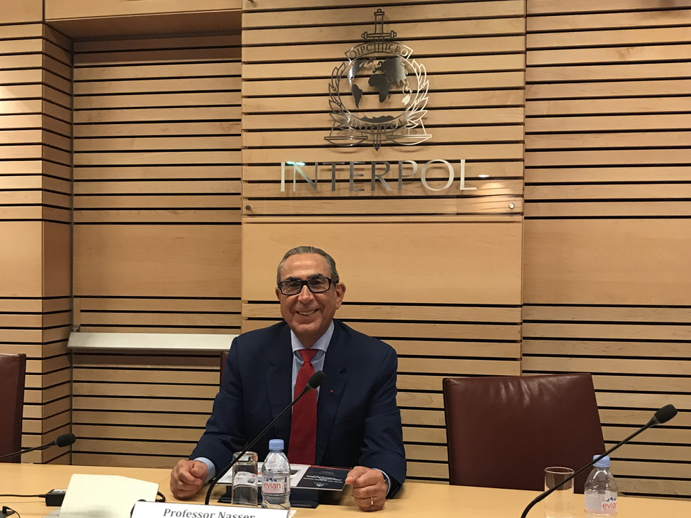 Professor Khalili appointed member of the Honorary Board at the INTERPOL Foundation for a Safer World